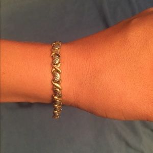 10k gold xoxoxo bracelet